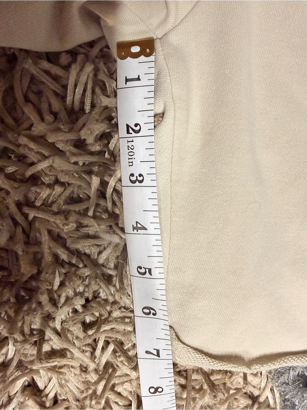 H&M Men's Drawstring Athletic Shorts - Off-White - Picture 6 of 6